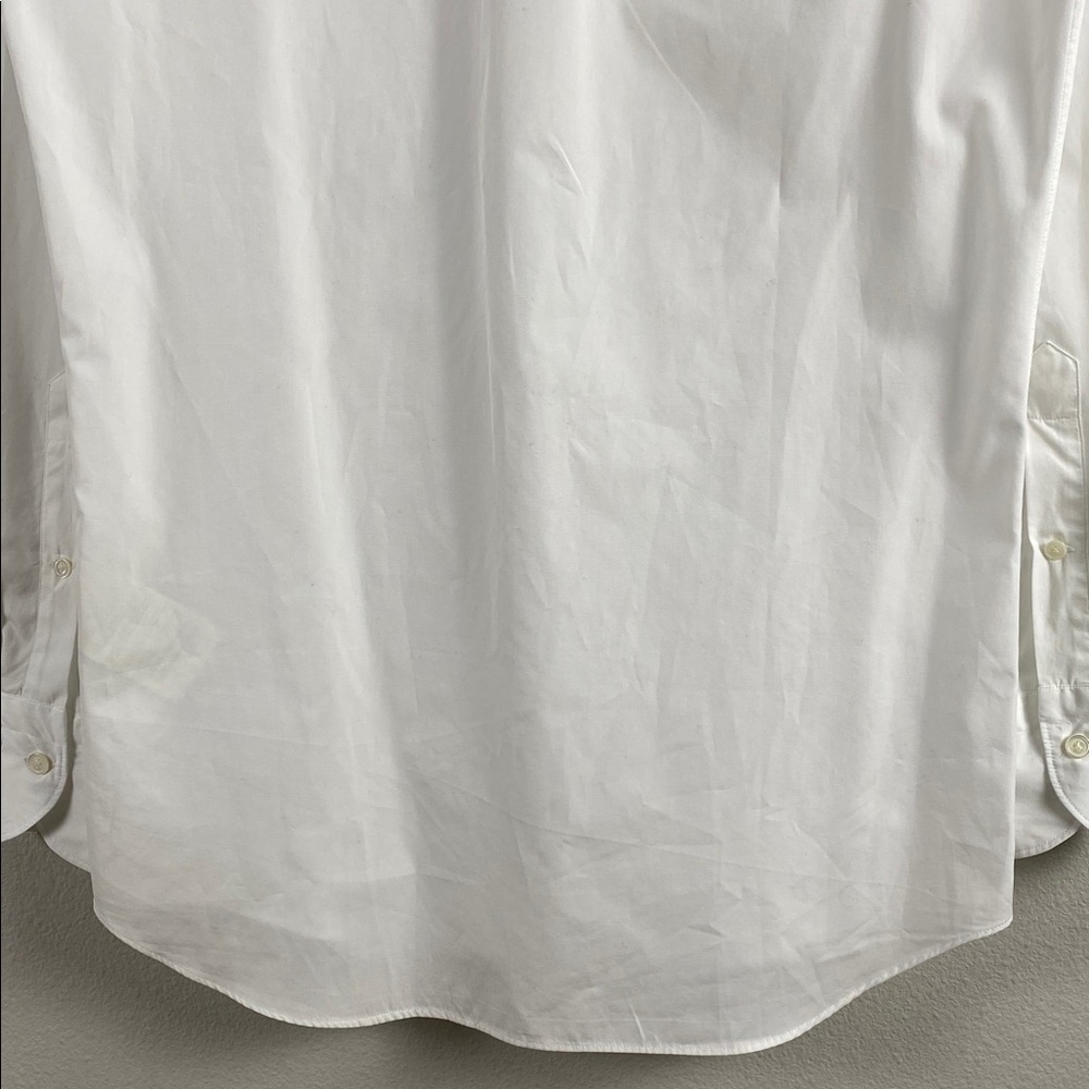 Salle Privee Evron Poplin Dress Shirt | Slim Fit, Cutaway Collar | White View 6